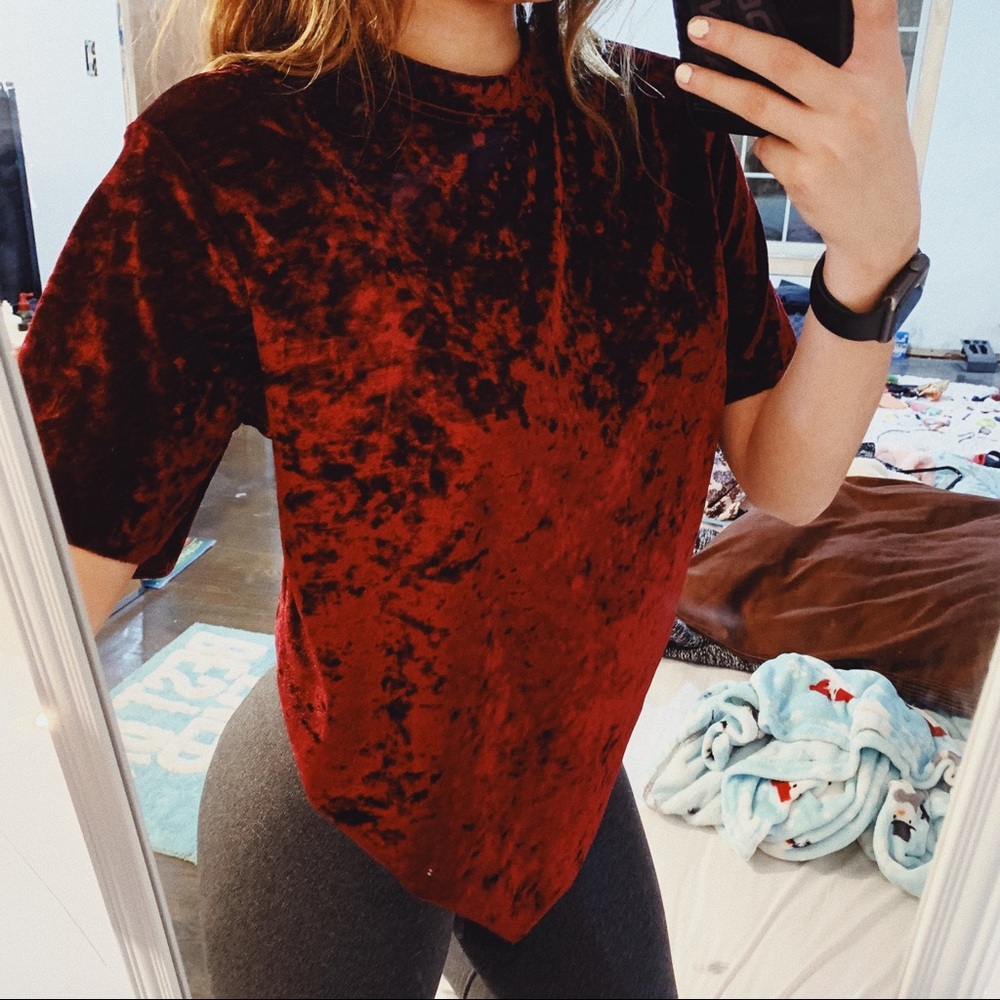 Crushed Velvet Tee